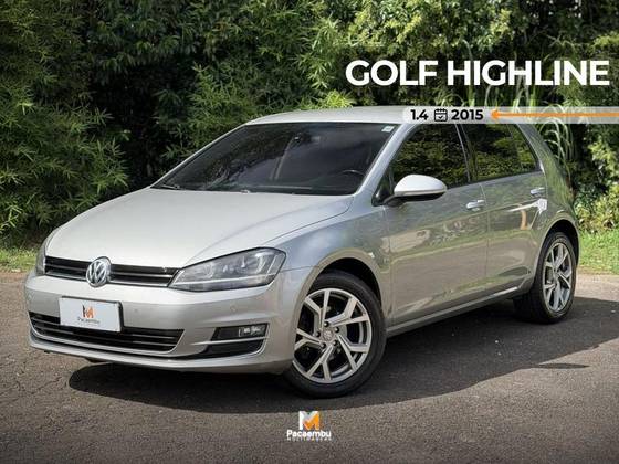 VOLKSWAGEN GOLF 1.4 TSI HIGHLINE 16V GASOLINA 4P AUTOMÁTICO VOLKSWAGEN GOLF 1.4 TSI HIGHLINE 16V GASOLINA 4P AUTOMÁTICO